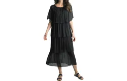 Tempo Paris All Night Long Dress In Black