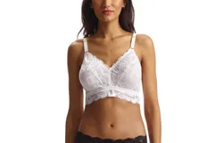 Commando Full Circle Curves Bra In White