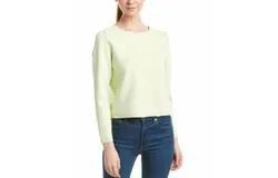 J Brand Alex Stretch Knit Sweater In Green