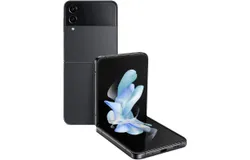 SAMSUNG Galaxy Z Flip 4 Cell Phone&comma; Factory Unlocked Android Smartphone&comma; 256GB&comma; Flex Mode&comma; Hands Free Camera&comma; Compact&comma; Foldable Design&comma; Informative Cover Screen&comma; US Version&comma; 2022&comma; Graphite