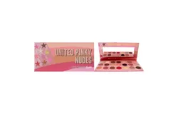 Rude Cosmetics United Pinky Nudes - 21 Pressed Pigment and Shadows Palette For Women 0&period;74 oz Eye Shadow
