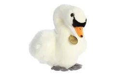 Aurora® Realistic Miyoni® 28cm Swan White Stuffed Animal