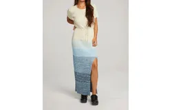 Chaser Durango Maxi Dress In Blue