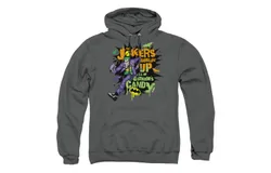 Batman Goblin Candy Adult Pull Over Hoodie &sol; Hooded Sweatshirt