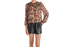 Steve Madden Drew Top In Oak Buff