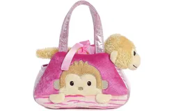 Fancy Pals Peek-A-Boo Monkey 7 Inch Pet Carrier