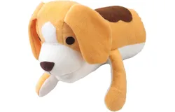 BONBI ALCON Animal Mitten Love Dog Beagle&comma; Plush Dog Chew Toy&comma; with Whistle