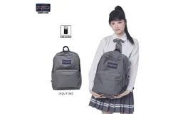 JanSport Cross Town Backpack 16&period;5" x 12&period;5" x5&period;5" - Simple Bag for Everyone with 1 Main Compartment&comma; Front Utility Pocket - Premium Class Accessories -dark gray