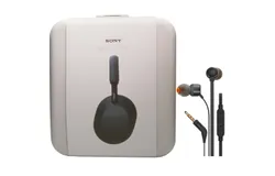 Sony WH-1000XM5 Noise-Canceling Wireless Over-Ear Headphones &lpar;Black&rpar; &plus; JBL T110 in Ear Headphones