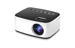 T20 Micro Projector&comma; HD 1080P Portable Outdoor Home Theatre Projector for Smartphones&comma; Tablets &lpar;US Plug&rpar;