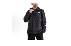 The North Face Men&apos;s Antora Solid - Color Black Jacket - Waterproof&comma; Windproof&comma; Hooded Zipper&comma; with Brand Logo