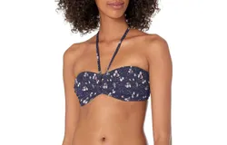 Seafolly Remix Dd U Tube Bandeau Top In Indigo
