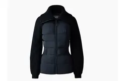 Mackage Women&apos;s Foxy Mixed Media Jacket&comma; Black