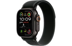 Apple Watch Ultra 2 &lpar;GPS&plus;Cellular&rpar; 49mm Titanium Case with Black Trail Loop - M&sol;L - Black - &lpar;2024&rpar;