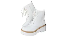 Fortune Dynamic Women&apos;s Lug Sole Boot In White