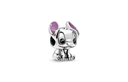 Charm Pandora Stitch De Disney Joya Original Para Mujer 798844C01 &vert; Edición Limitada Disney &vert; Joyería De Lujo Para Mujer &vert; Ideal Para Regalo Elegante &vert; Compatible Con Charms Pandora