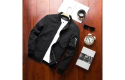 Men&apos;s Lightweight Bomber Jackets Light Track Jackets Casual Summer Windbreaker Outdoor Golf Fashion Coat for Men