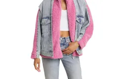 Blanknyc Bear Hug Jacket In Pink