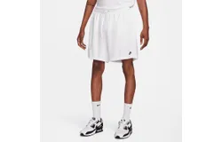Nike Men&apos;s Club Mesh Shorts In White&sol;black