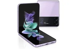 Samsung Galaxy Z Flip 3  5G Fully Unlocked Android Cell Phone US Version Smartphone Flex Mode&comma; Intuitive Camera Compact -  &lpar;8&plus;256GB&comma; Lavender&rpar;-&lpar;Refurbished Grade B&rpar;
