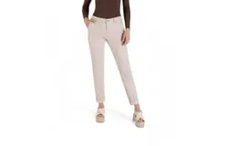 Mac Chino Turn Up Pant In Ivory