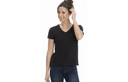 Short Sleeve V-Neck T-Shirt for Women in Pretty Spring Colors