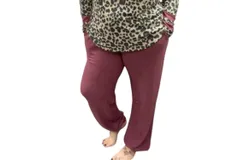 Honeyme Pullover Jogger In Mauve