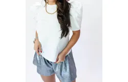 Tcec Never Too Much Top In White