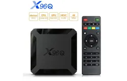 X96Q Smart TV Box Android 10&period;0 H313 Quad-core ARM Cortex A 53 Support 4K 3D 2&period;4G Media Player for Google&lpar;US Plug&rpar;