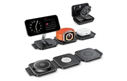 3 in 1 Charging Station for iPhone 15&sol;14&sol;13&sol;12 Series，Black