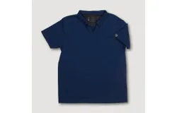 Articl3 Men&apos;s Giken Short Sleeve Polo In Navy