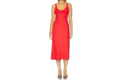 The Line By K Julieta Dress In Cherry Red
