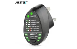 Socket tester Power polarity test Phase detector Leakage switch tester