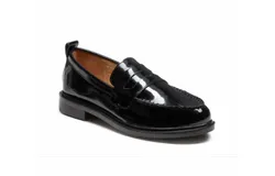 Kelsi Dagger Women Lens Leather Loafers In Black