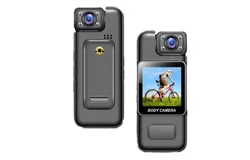 HD Pocket Camera with Screen&comma; Recorder&comma; and Clip-On Camcorder