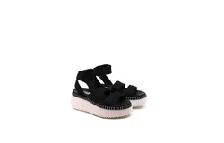 Steve Madden Women&apos;s Shelle Wedge Sandals In Black