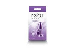 Rear Assets Petite Metal Anal Plug Pur