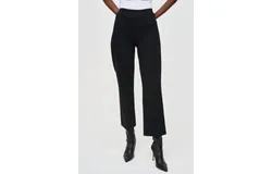 Joseph Ribkoff Heavy Knit Straight Pants In Black