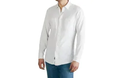Faherty Sunwashed Knit Shirt In White