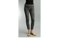 Tempo Paris Plaid Jogger Pant In Black
