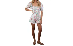 Winston White Romero Romper In Multi Floral