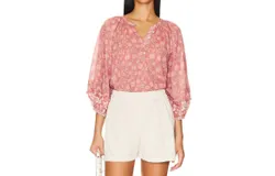 Cleobella Quinn Blouse In Camara Floral