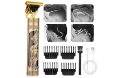 Rasuradoras Eléctrica de Hombres Impermeable&comma; Profesional Cortadora de Cabello para Hombre Afeitadoras Recargable USB&comma; Shaver Recortadoras Barbero De P