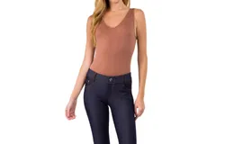 Yelete Basics Bodysuit In Mocha