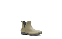 Kamik Women&apos;s Chloe Waterproof Rain Boot In Dark Olive