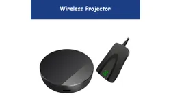 Wireless HDMI screen projector screen sharing adapter 2&period;4G transmission channel suitable for Apple Android iPad new performance flagship version black