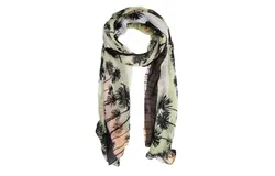 Green Bonnie Tropical Scarf