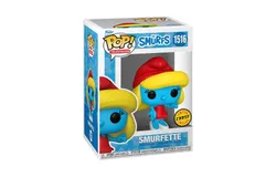 Funko Pop&excl; Smurfs - Smurfette with Flower &num;1516 - CHASE VARIANT