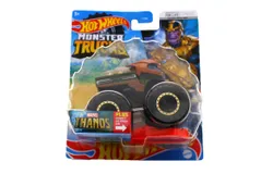Hot Wheels Monster Trucks 1&colon;64 Scale Marvel Thanos&comma; Includes Connect and Crash Car