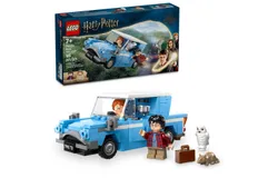 LEGO Harry Potter Flying Ford Anglia&comma; Buildable Car Toy with 2 Minifigures for Role Play&comma; Fantasy Playset for Kids&comma; Harry Potter Car&comma; Gift for Boys&comma; Girls and Any Fan Ages 7 and Up&comma; 76424